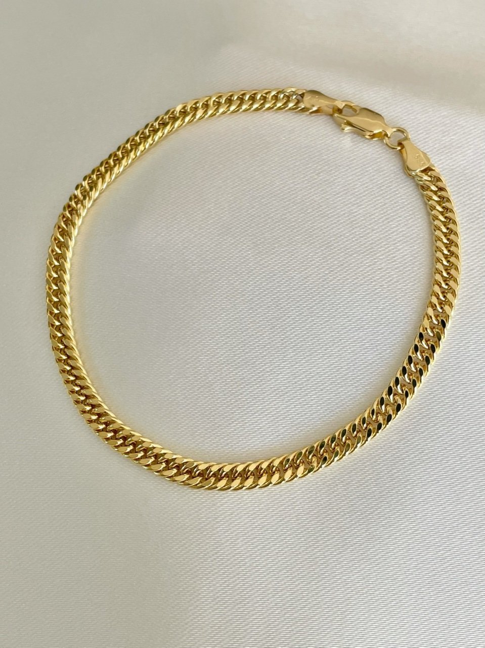 14 Kuyumculuk 4mm Unisex Masif Kalemli Bileklik