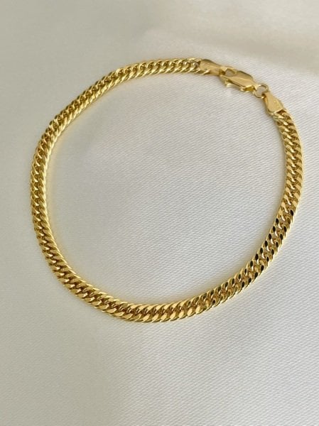 Unisex Masif Kalemli Bileklik 4mm