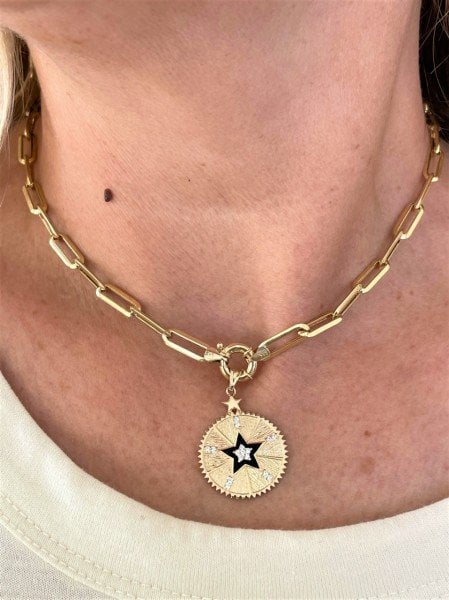 14 Kuyumculuk Mineli Madalyon Yıldız Chooker