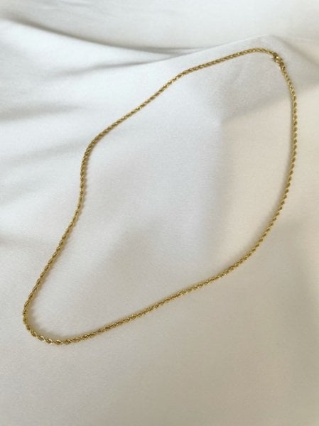 14 Kuyumculuk 2 mm Halat Zincir