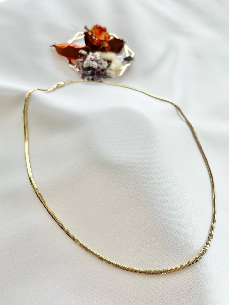 14 Kuyumculuk 3 mm Balıksırtı Zincir