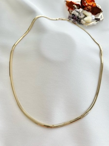 14 Kuyumculuk 4 mm Balıksırtı Zincir