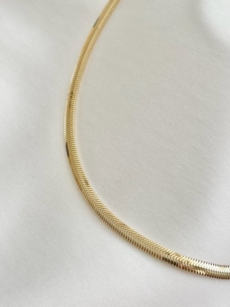 14 Kuyumculuk 5 mm Balıksırtı Zincir