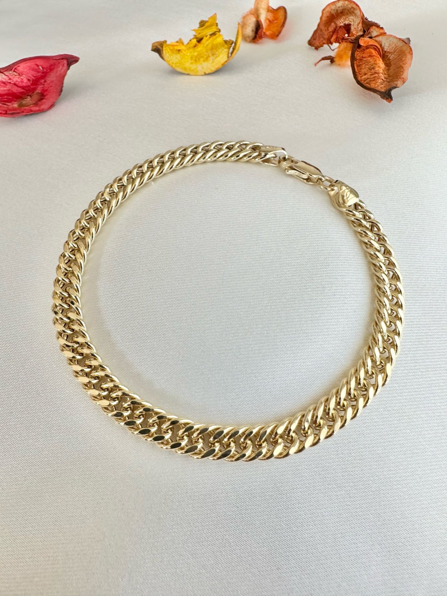 14 Kuyumculuk 6 mm Masif Kalemli Bileklik